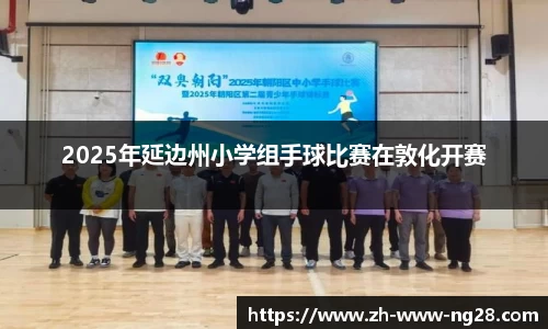 2025年延边州小学组手球比赛在敦化开赛